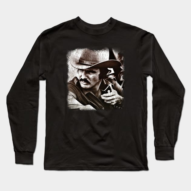 Bandit Long Sleeve T-Shirt by Spilled Ink